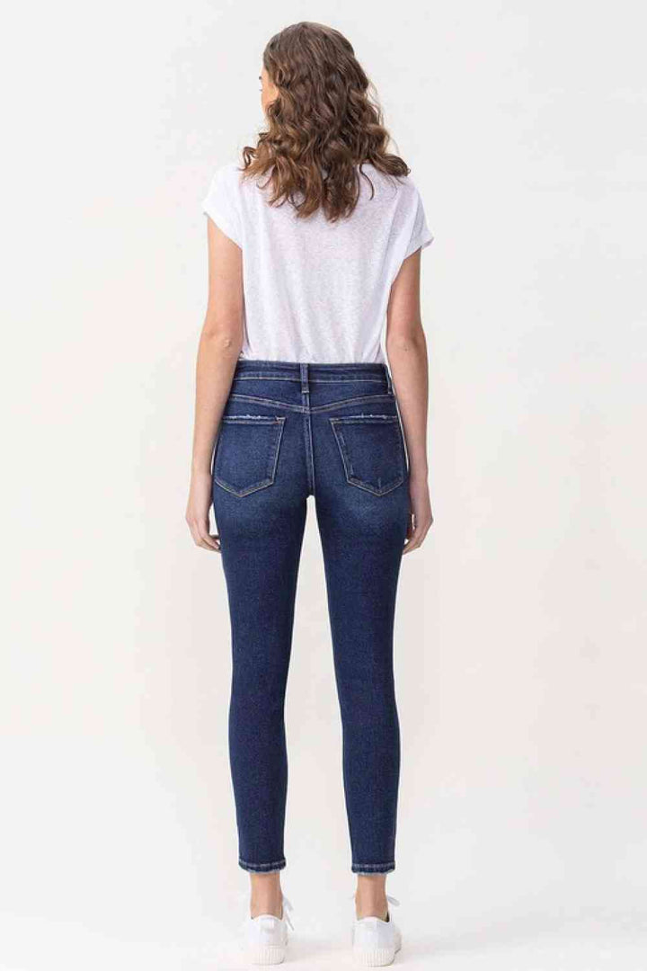Lovervet Full Size Chelsea Midrise Crop Skinny Jeans | 1mrk.com