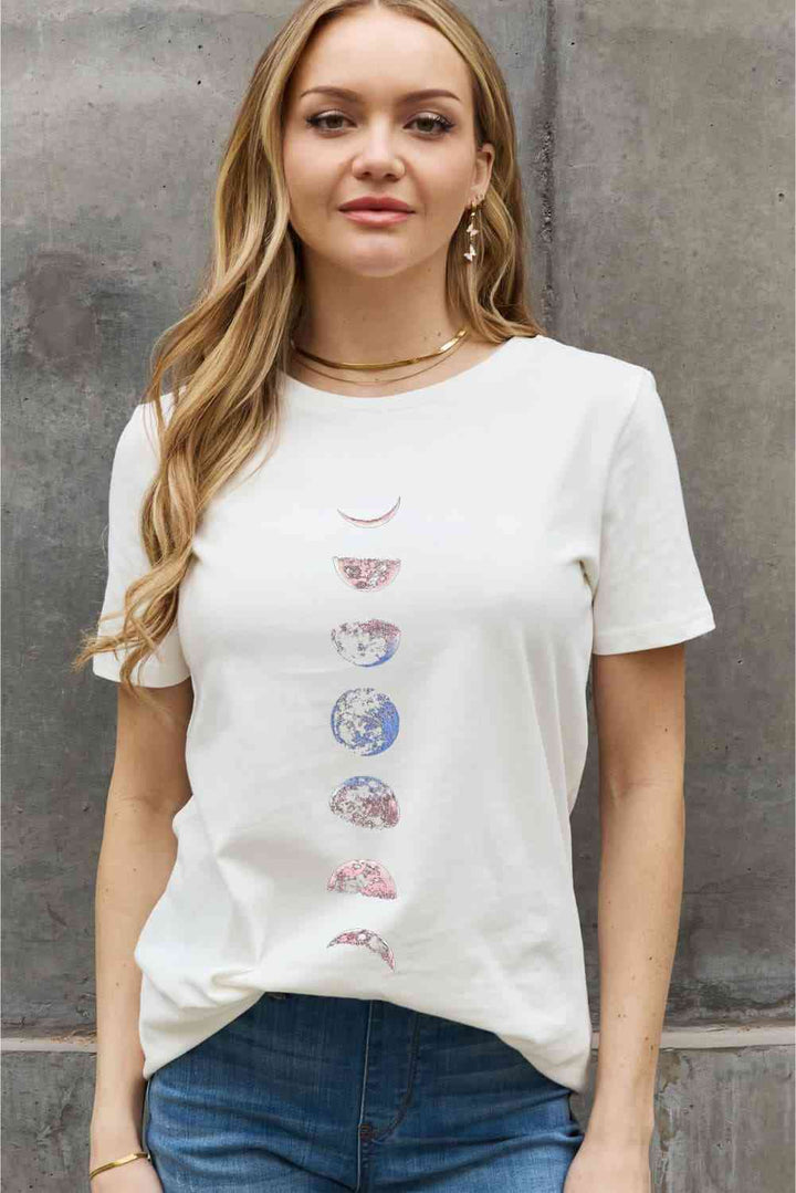 Simply Love Full Size Graphic Cotton Tee | 1mrk.com