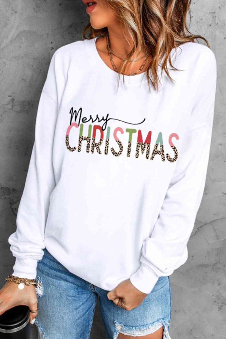 MERRY CHRISTMAS Graphic Sweatshirt |1mrk.com