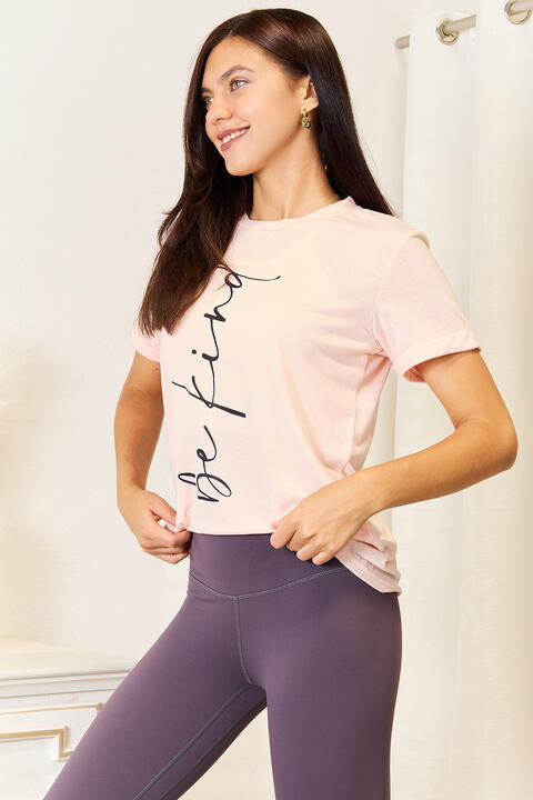 Simply Love BE KIND Graphic Round Neck T-Shirt | 1mrk.com