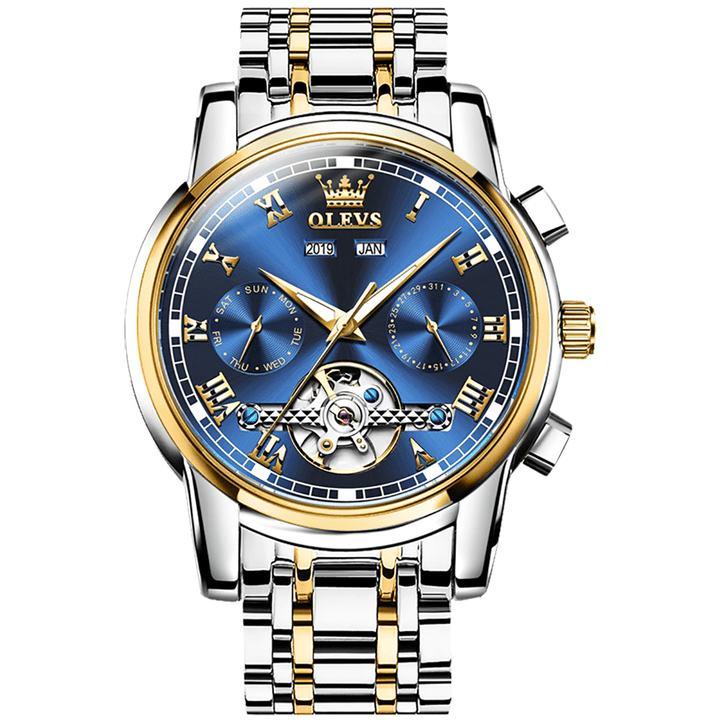 OLEVS 6607 WatchES Luxury Men Business Mechanical Watch Men | 1mrk.com