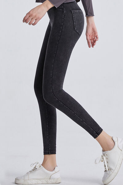 High Waist Cropped Jeans |1mrk.com