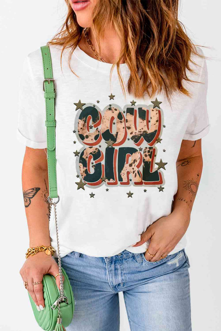 COWGIRL Graphic Tee Shirt | 1mrk.com