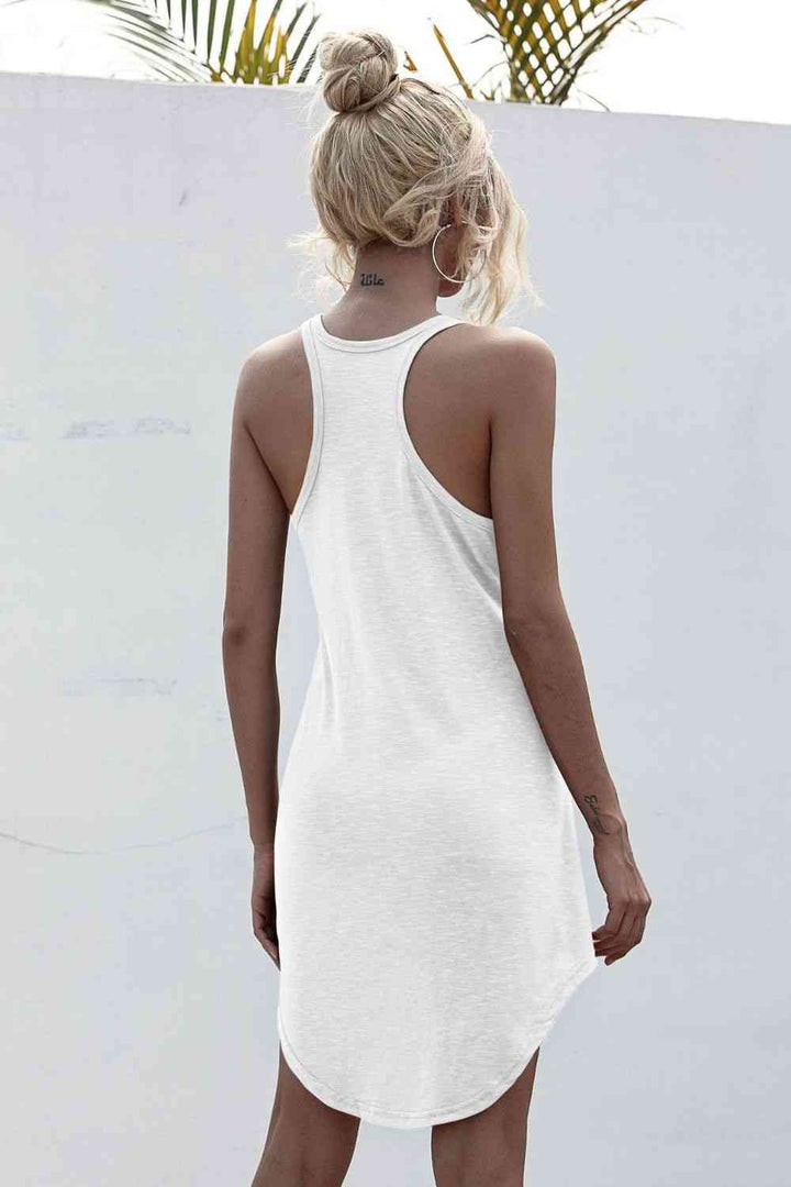 Racerback High-Low Dress |1mrk.com