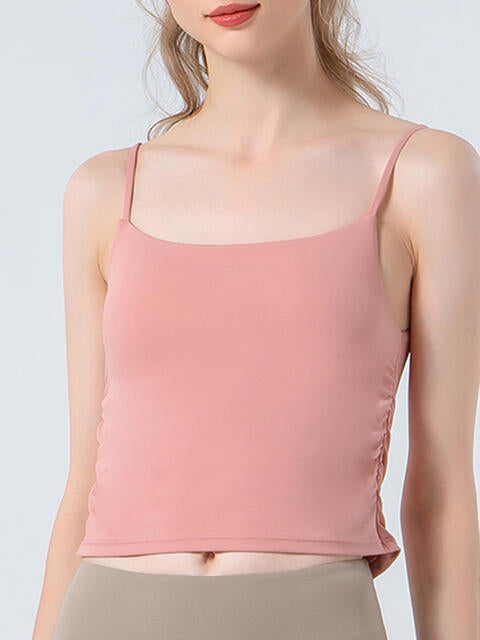 Ruched Sports Cami | 1mrk.com