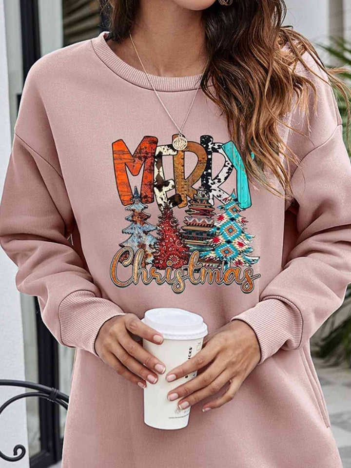 MERRY CHRISTMAS Graphic Sweatshirt |1mrk.com