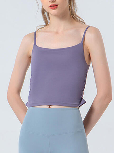 Ruched Sports Cami | 1mrk.com