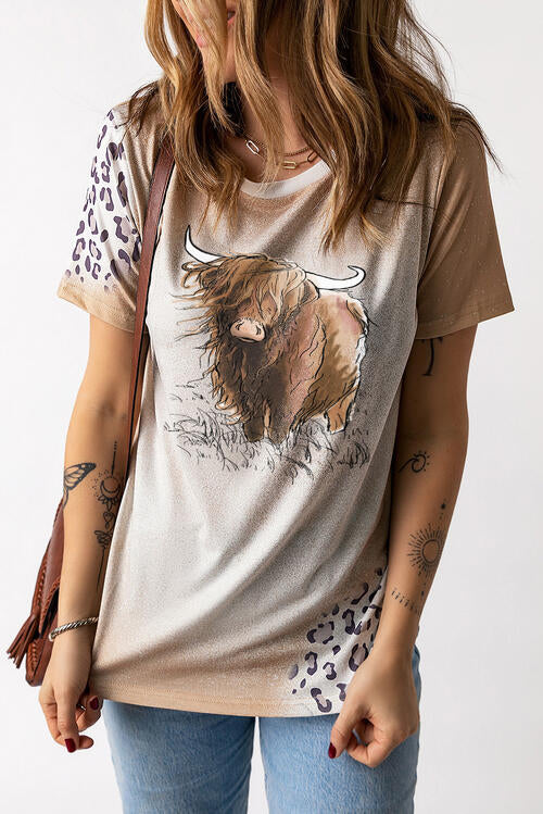 Bull Graphic Short Sleeve T-Shirt | 1mrk.com