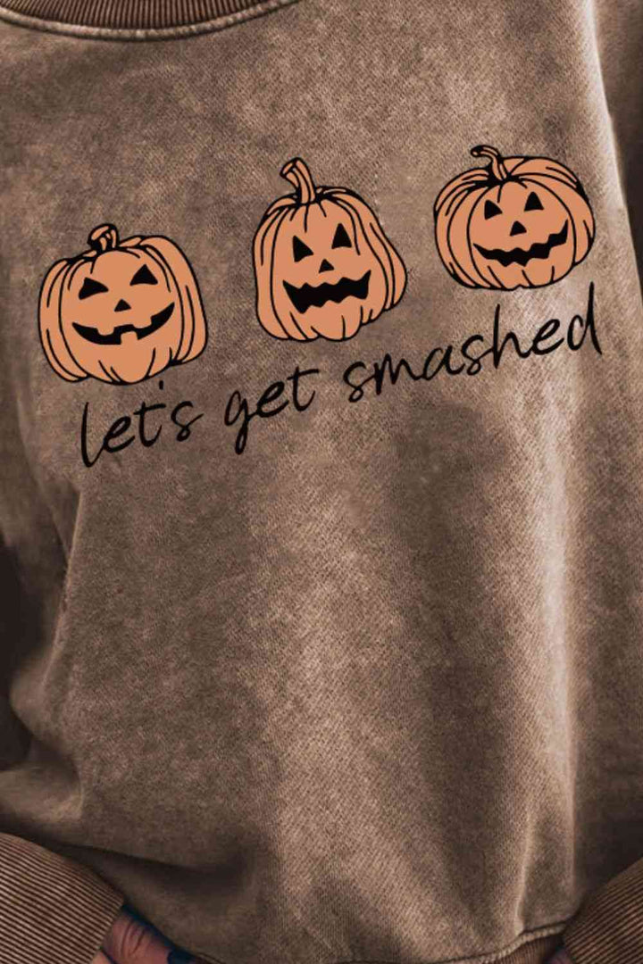 LET'S GET SMASHED Graphic Sweatshirt |1mrk.com