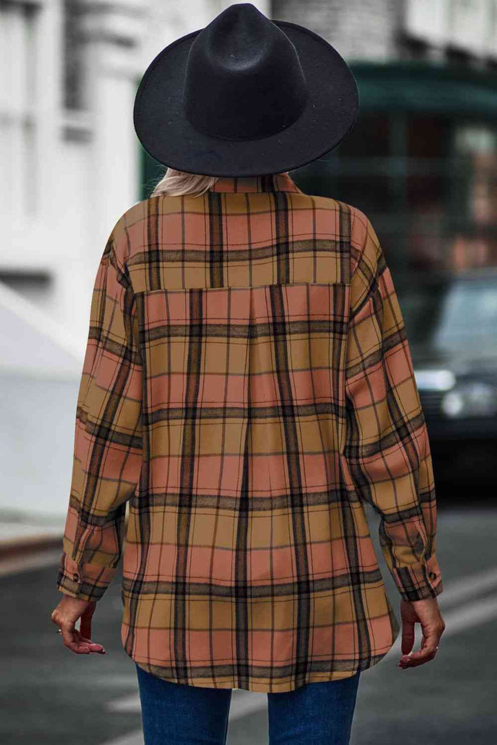 Plaid Long Sleeve Shirt |1mrk.com