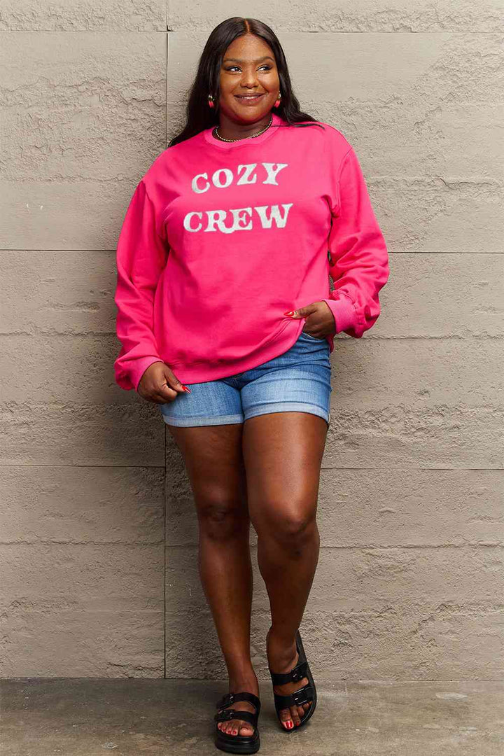 Simply Love Full Size COZY GREW Graphic Sweatshirt |1mrk.com