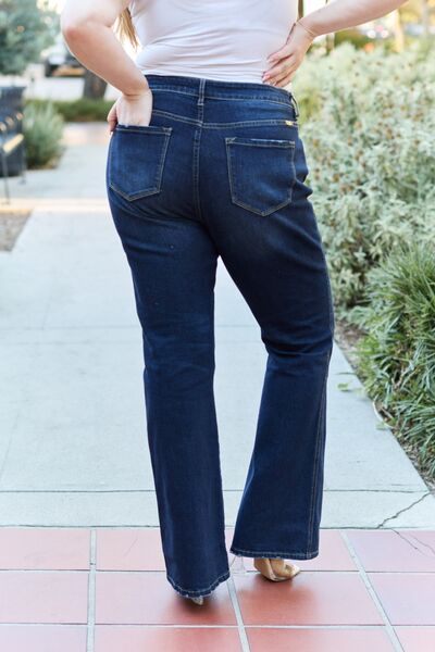 Kancan Full Size Slim Bootcut Jeans | 1mrk.com