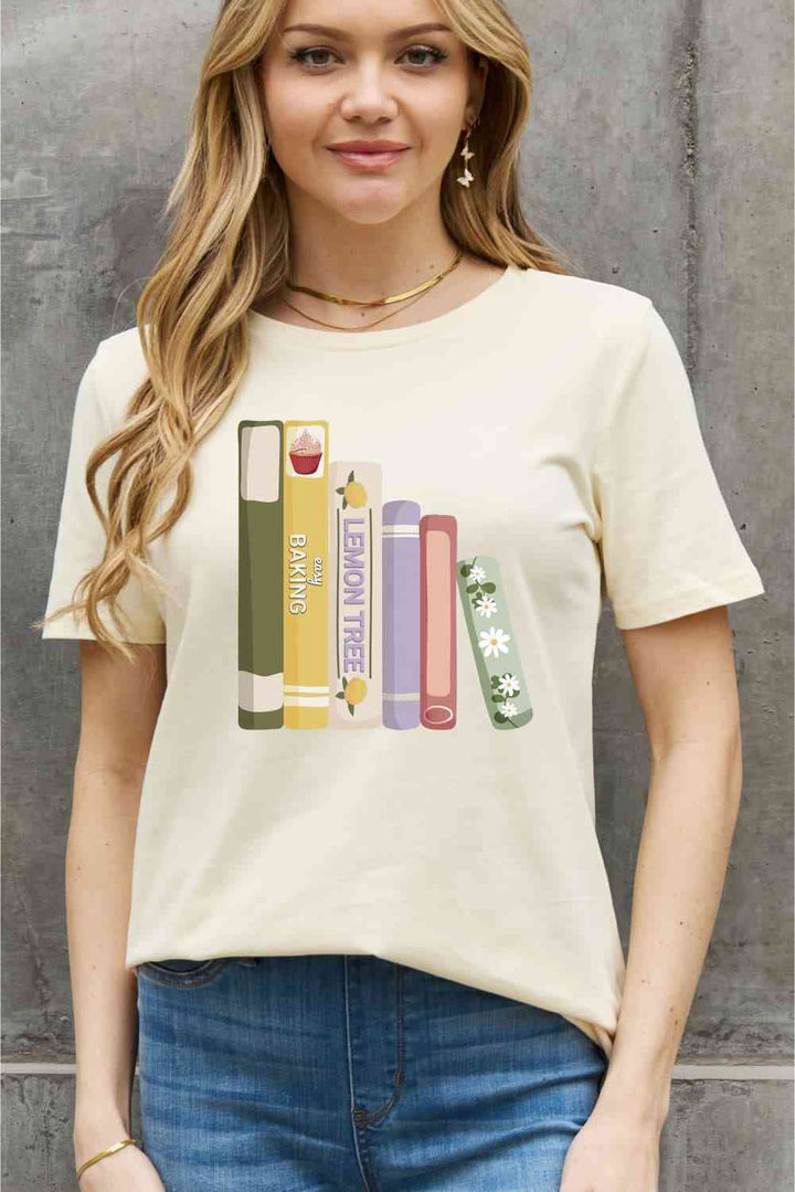 Simply Love Full Size EASY BAKING Graphic Cotton Tee | 1mrk.com