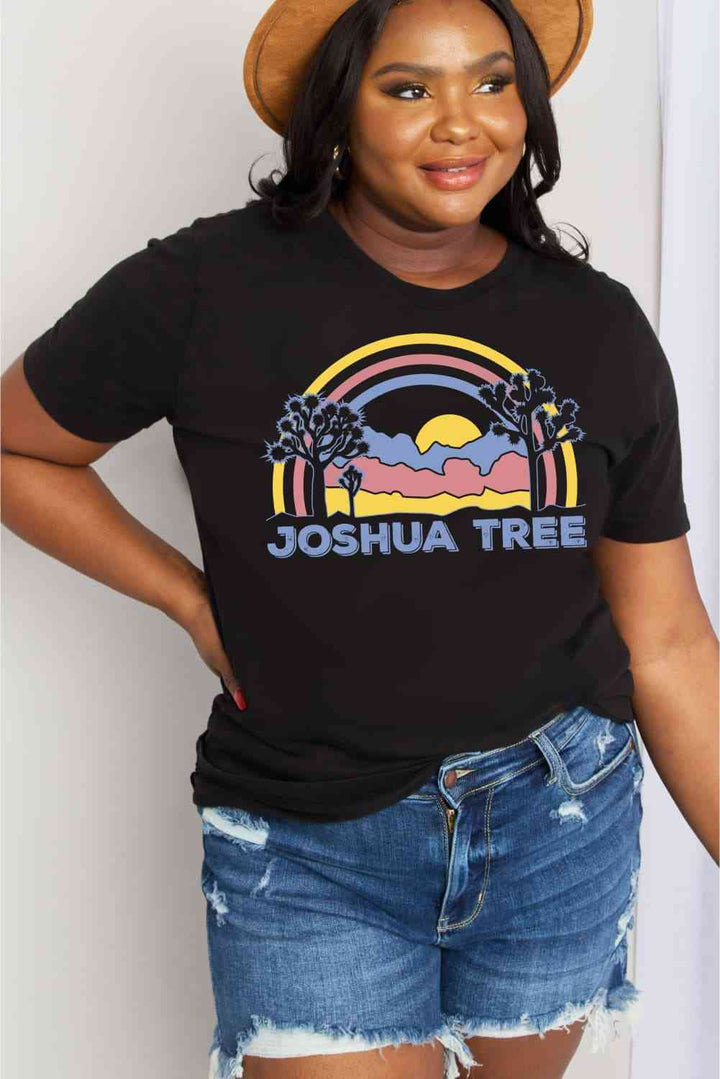 Simply Love Full Size JOSHUA TREE Graphic Cotton Tee | 1mrk.com