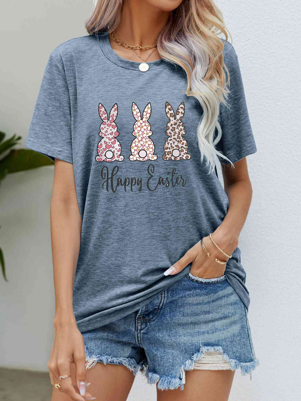 HAPPY EASTER Graphic Short Sleeve Tee | 1mrk.com