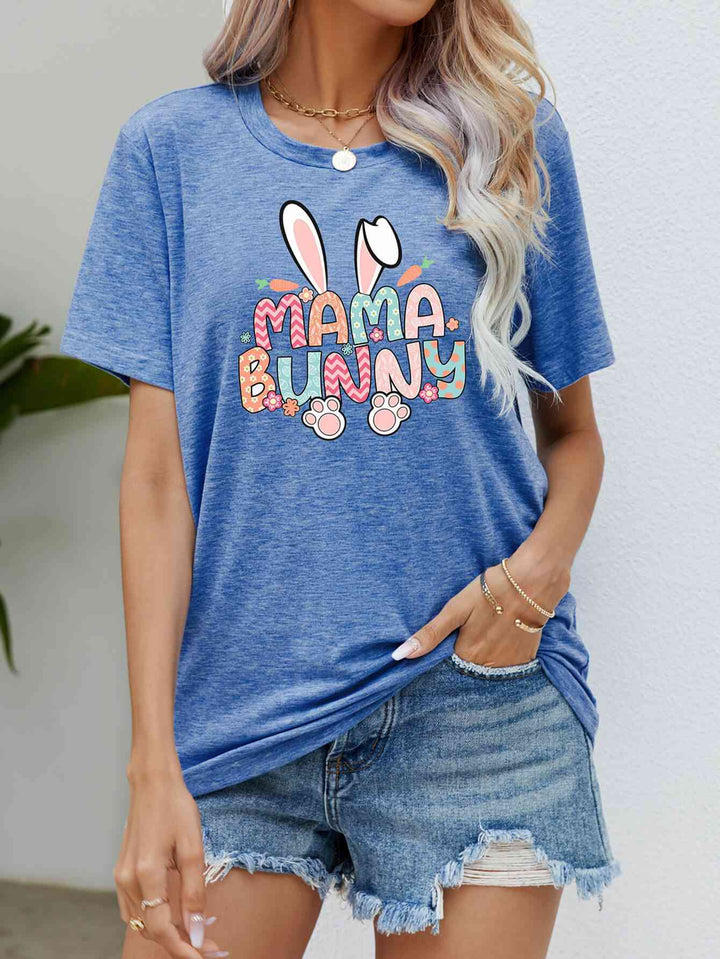 MAMA BUNNY Easter Graphic Short Sleeve Tee | 1mrk.com