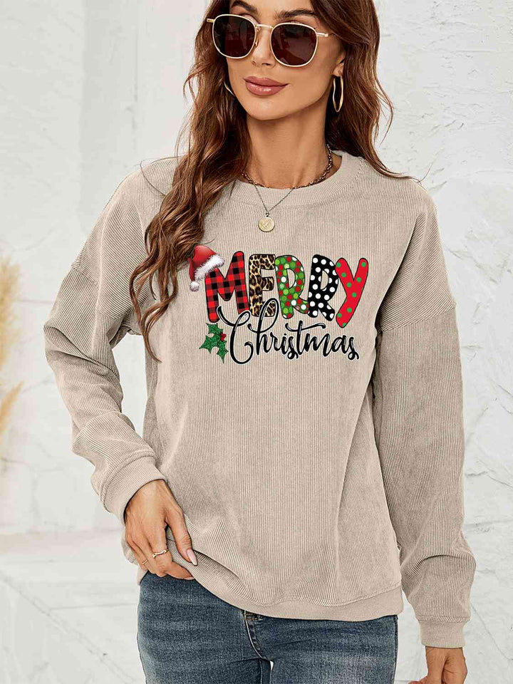 MERRY CHRISTMAS Graphic Sweatshirt |1mrk.com