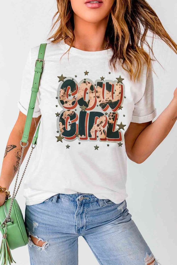 COWGIRL Graphic Tee Shirt | 1mrk.com