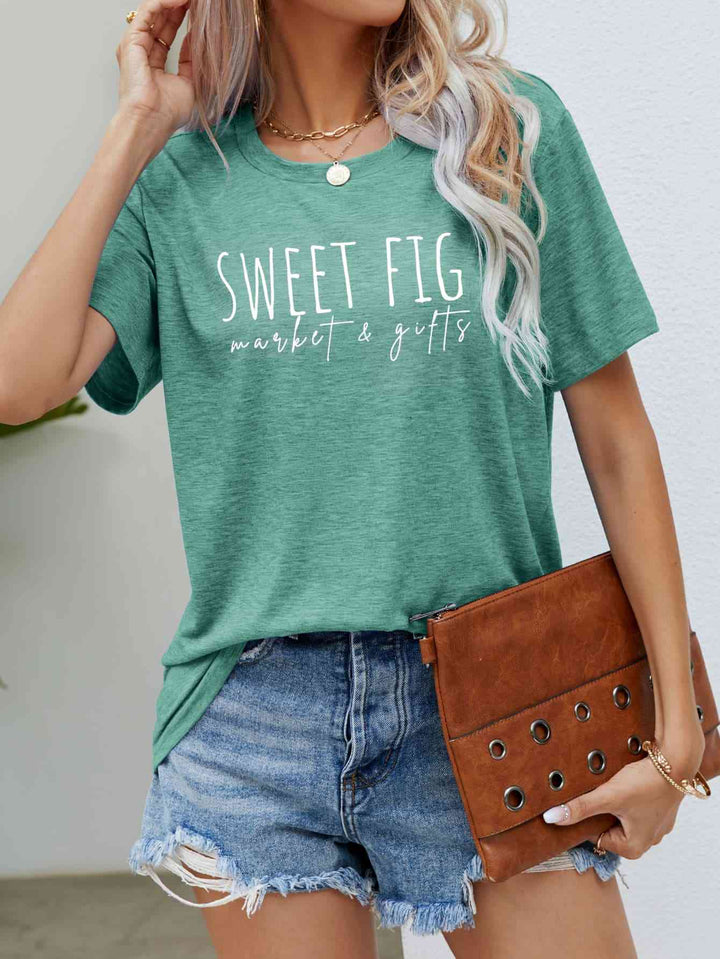 SWEET FIG MARKET & GIFTS Graphic Tee | 1mrk.com