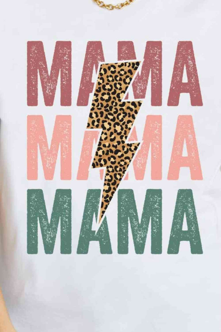 Simply Love Simply Love Full Size MAMA Graphic Cotton T-Shirt | 1mrk.com