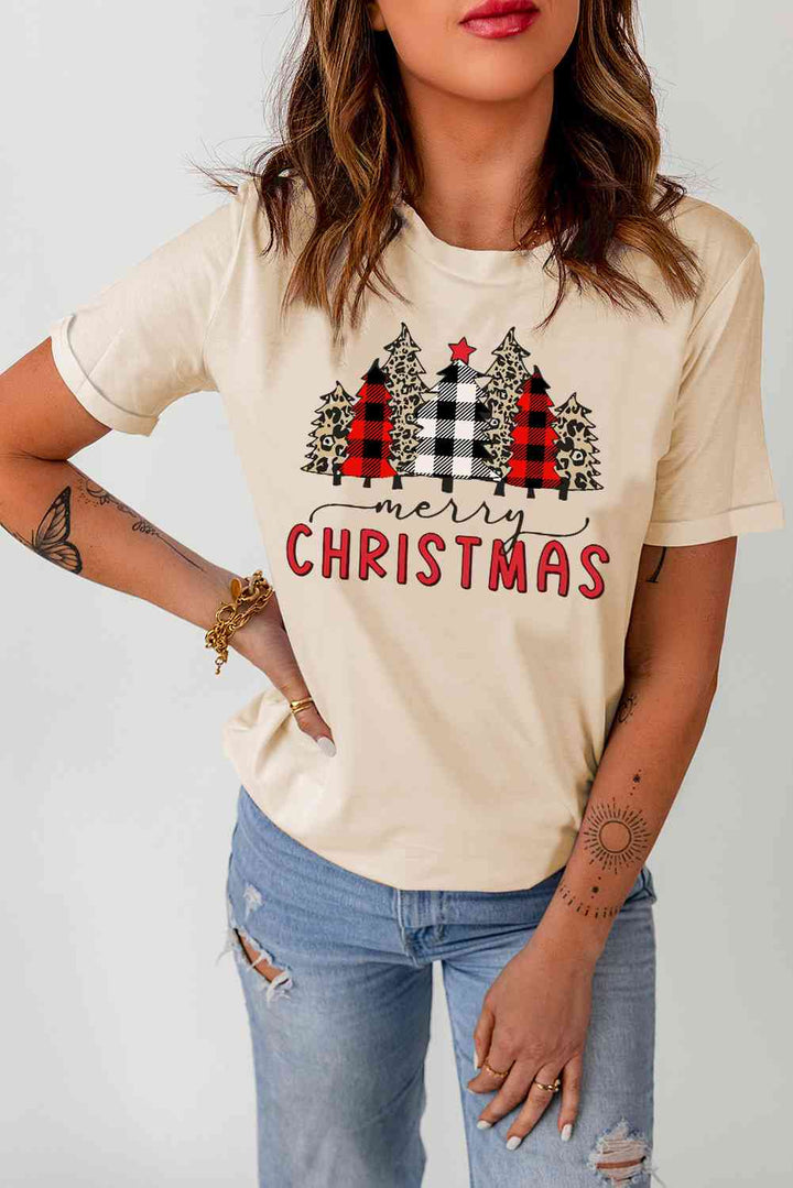 MERRY CHRISTMAS Graphic T-Shirt | 1mrk.com