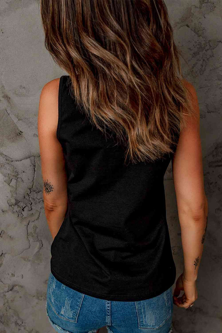 Strappy Neck Tank | 1mrk.com