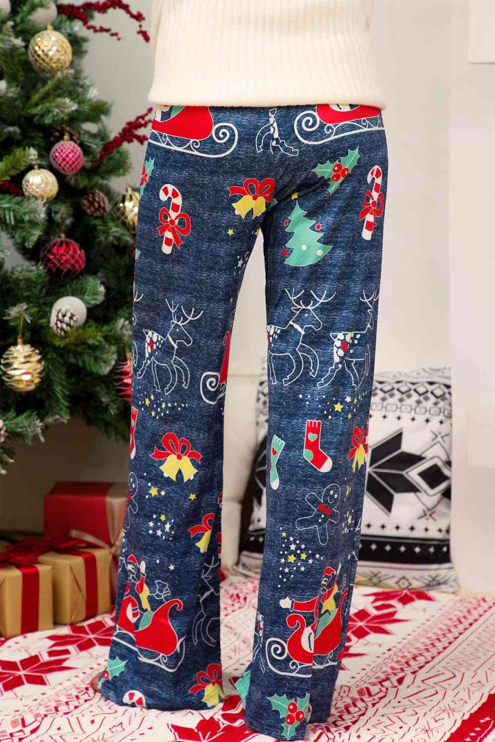 Christmas Straight Leg Pants | 1mrk.com