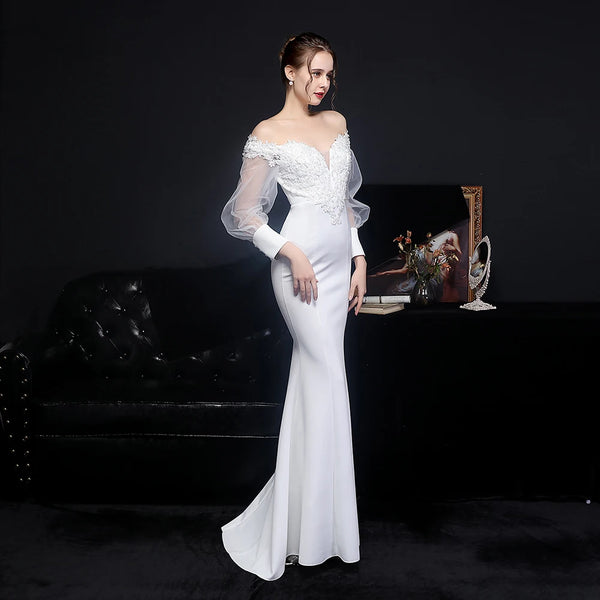 New Arrival Dress Sustainable Full Wedding Dresses |1mrk.com