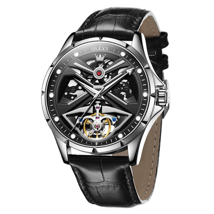 Watches OLEVS 6655 Men Gift Luxury Mechanical Watches Stainless OLEVS