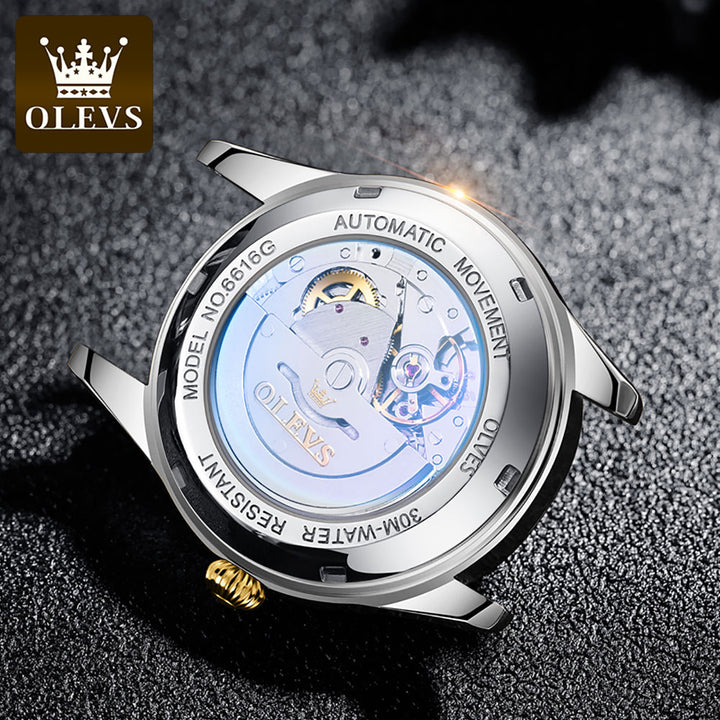 OLEVS 6616 Watches Man Brand Fashion Cheap Prices Stainless Steel | 1mrk.com