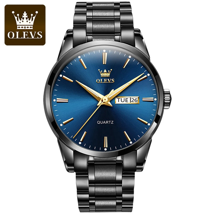 Brand OLEVS Wristwatch Men Business Quartz Waterproof 6898G |1mrk.com