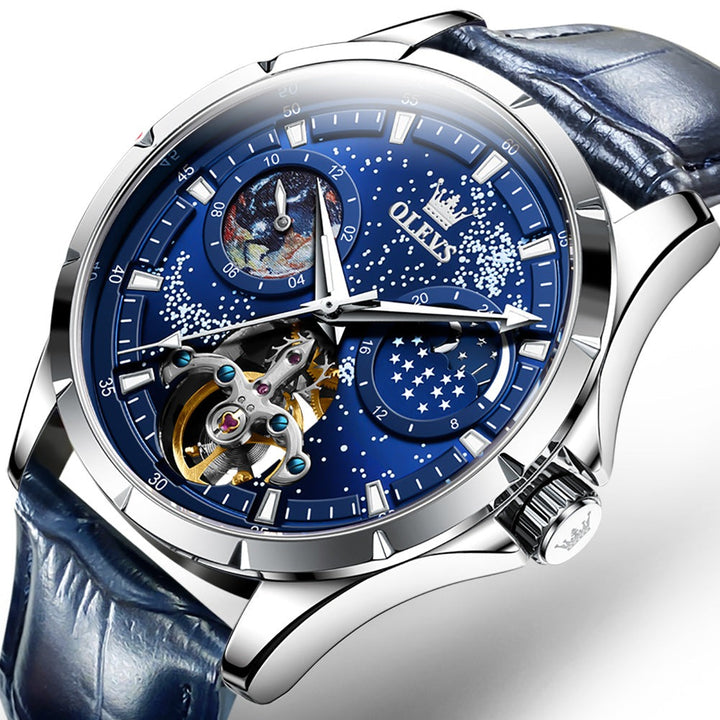 Watches OLEVS 6671 Men Waterproof Luminous Coated glass Galaxy OLEVS