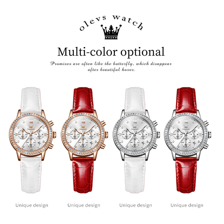 OLEVS 9933 Ladies Brand Watches Quartz Wrist Luxury OLEVS