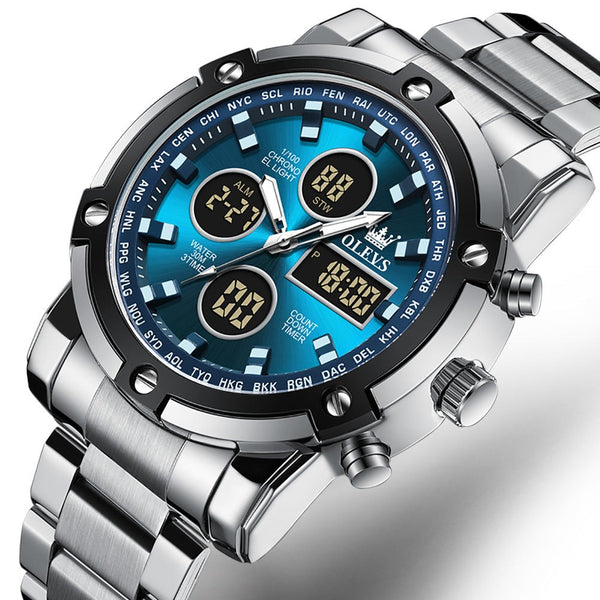 Watches OLEVS 1106 Waterproof Electronic Watch Digital Men | 1mrk.com