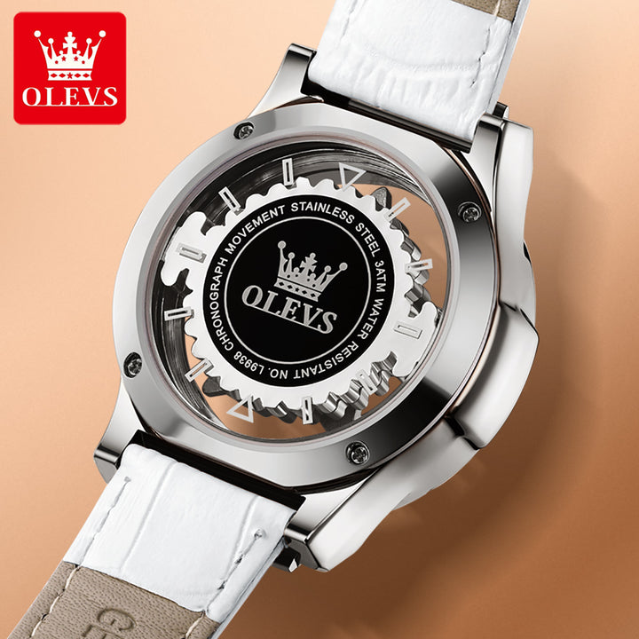 Watches OLEVS 9938 Ladies Fashion Diamond Bracelet Watches Quartz OLEVS