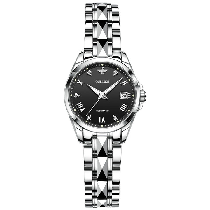 OUPINKE 3171 Watches Brand stainless steel Automatic Vintage Women OUPINKE