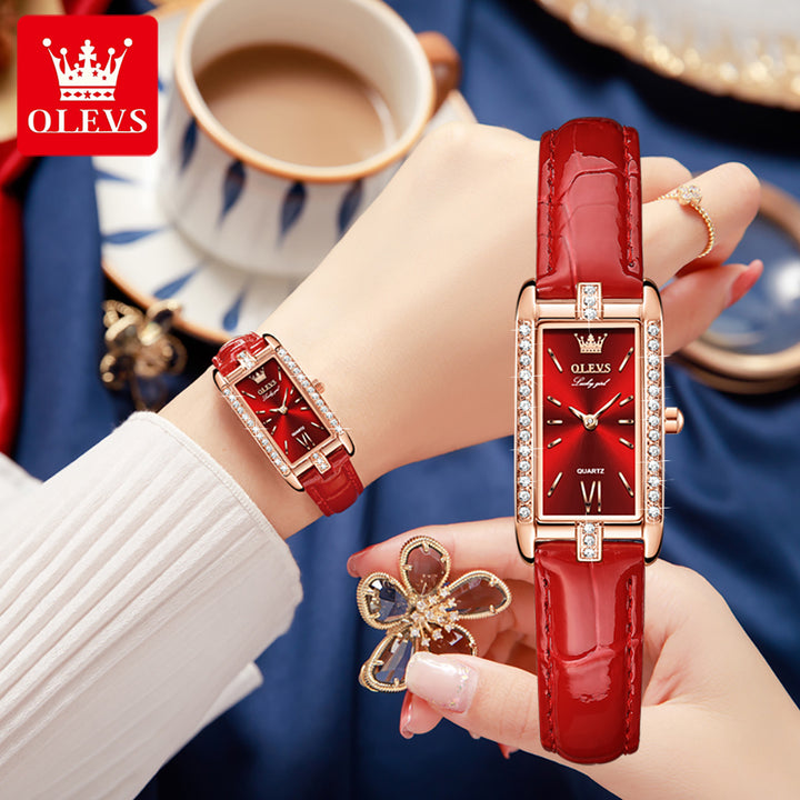 Olevs 6623 watches luxury gifts for women set waterproof diamond OLEVS