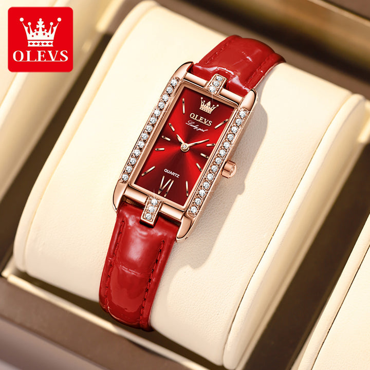 Olevs 6623 watches luxury gifts for women set waterproof diamond | 1mrk.com