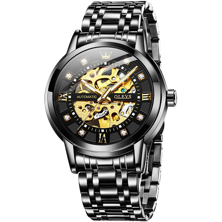 OLEVS 9901 Watches Men Fashion Men Diamond Automatic Mechanical | 1mrk.com