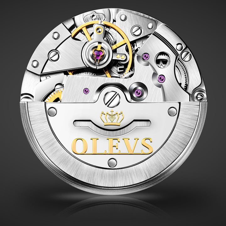 Watches OLEVS 6630 Cheap Sport Gold Luxury Brand Automatic Stainless OLEVS