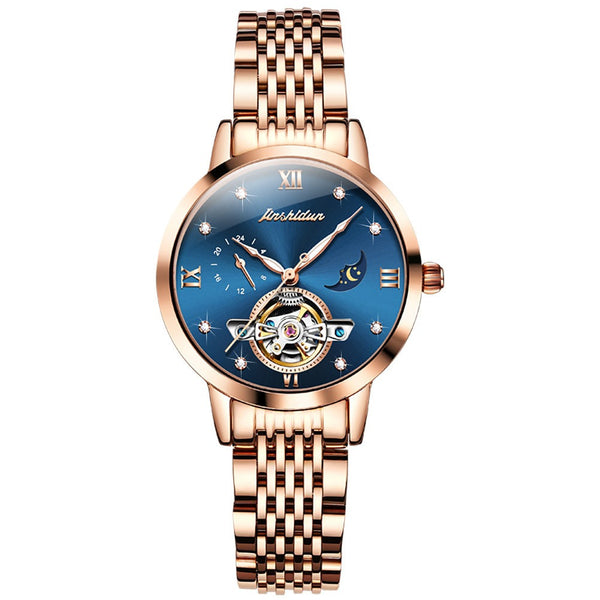 Watches JSDUN 8832 diamond mechanical waterproof light luxury women | 1mrk.com