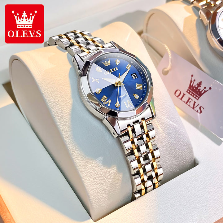 OLEVS 9931 women Watches Luxury Waterproof Quartz Wristwatch Men Sport | 1mrk.com