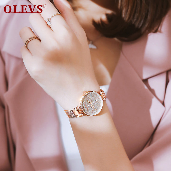 Watches OLEVS 5887 Movement Lady Quartz High Quality Gift For Women OLEVS