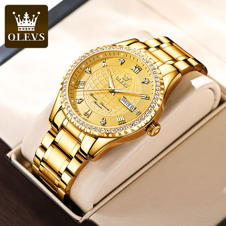 OLEVS 6616 Watches Man Brand Fashion Cheap Prices Stainless Steel | 1mrk.com