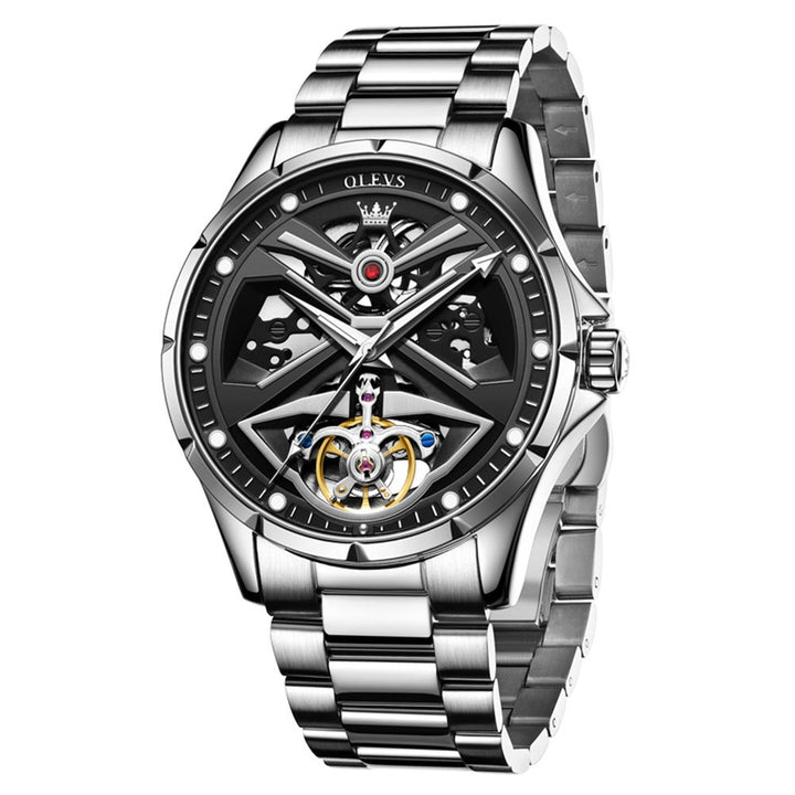 Watches OLEVS 6655 Men Gift Luxury Mechanical Watches Stainless OLEVS