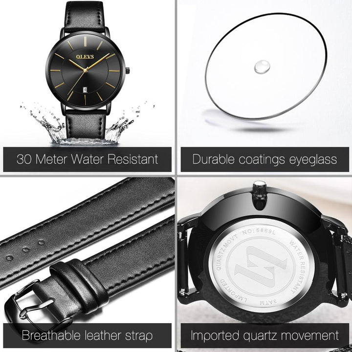 OLEVS 5869 Men Sport Quartz Watch Minimalist Watches Cheap | 1mrk.com