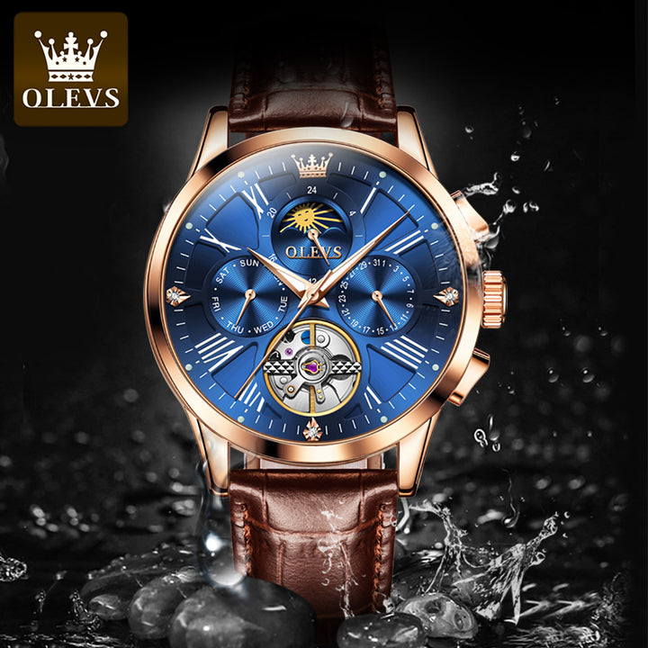Olevs 9912 watches men waterproof digital luxury automatic | 1mrk.com