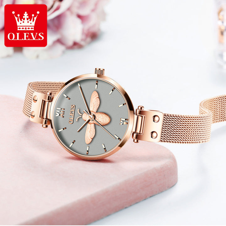 OLEVS 6895 Brand Quartz Watches Young Girls Watch Cheap Prices OLEVS