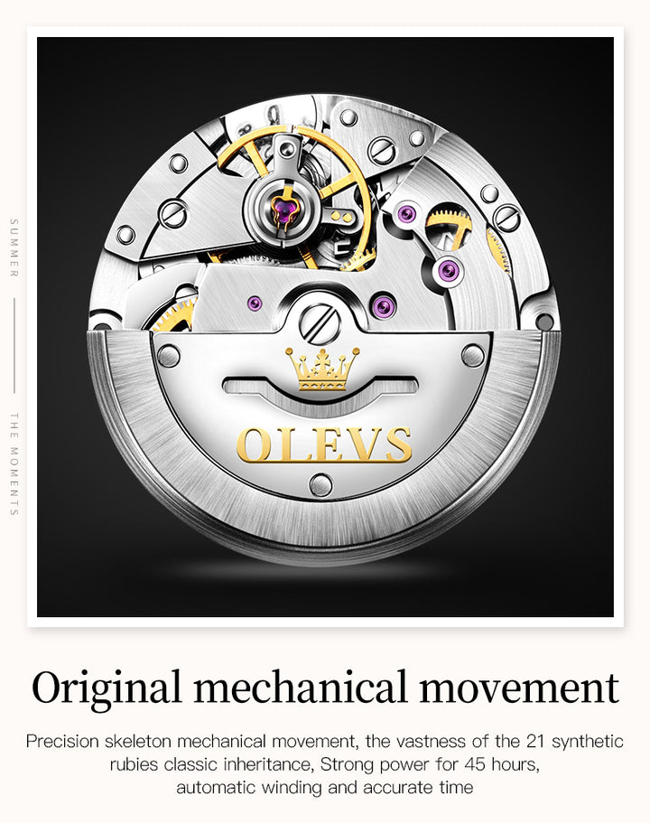 Olevs 6632 best Watches Original girls waterproof stainless steel OLEVS