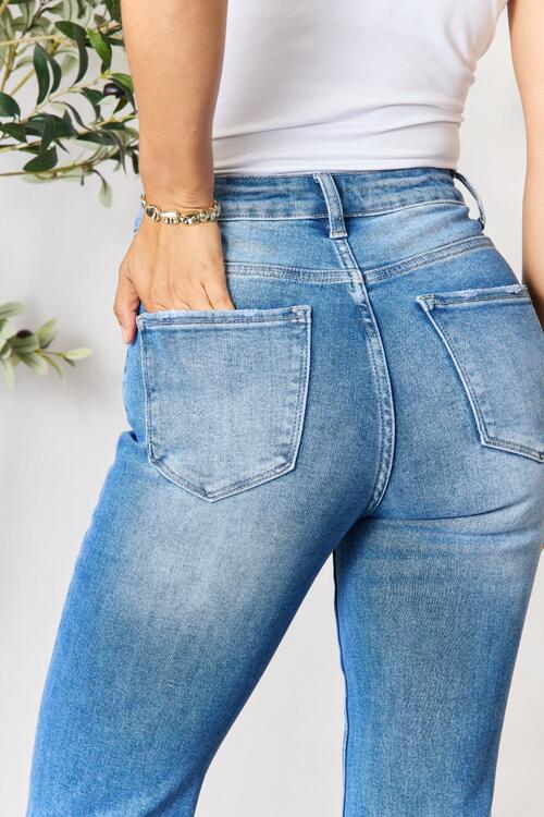 BAYEAS Raw Hem Skinny Jeans | 1mrk.com